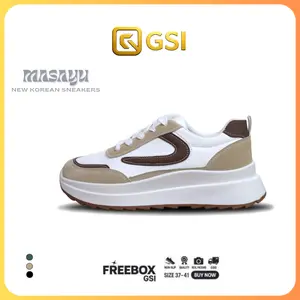 Sepatu GSI - Klaisa Sepatu Sports Wanita Kasual Jogging Sol Karet Terbaru 2026 Kasual Sport Cewek Shoes Karet 1334 Sekolah Casual Olahraga