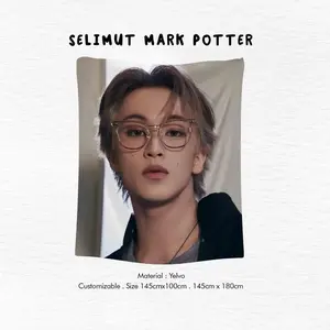 Selimut Custom Foto Nama BTS / Kpop / Thaienthu / NCT / BrightWin / MewGulf / enhypen