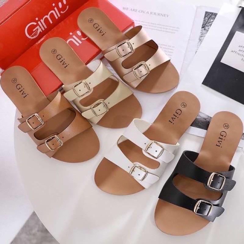 Product Introduction of [YY] summer casual fashion leather open toe flat sandals for women .(add 1 size ) 1