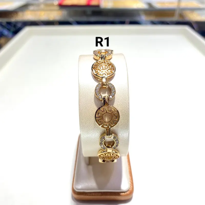 Gelang rantai xuping original model permata berkilau anti karat 1