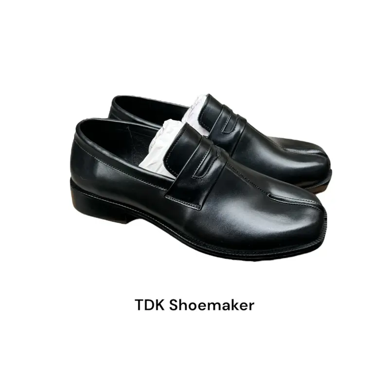 Tabi Loafer tách ngón Da Bò nguyên tấm Đế Da hàng Việt Nam sản xuất