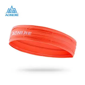 Aonijie E4086 Sweatband Headband - Penahan Keringat Kepala - ORANGE