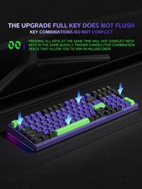 Gambar FURYCUBE K99 / K-99 PRO Wireless Mechanical Gaming Keyboard Gasket Struktur 5Pin Hotswappable RGB Backlight - Contour White, Platinum Switch dari TokoTeknoPro Kota Administrasi Jakarta Utara 5 Tokopedia