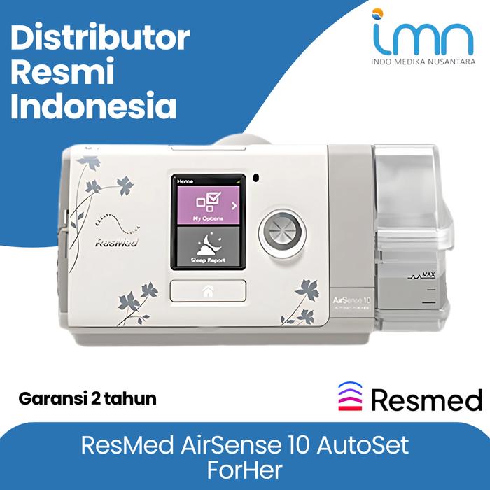 Gambar Resmed AirSense10 Auto CPAP for HER - Ready Stok & Garansi Lokal dari Indo Medika Nusantara Kota Administrasi Jakarta Selatan Tokopedia