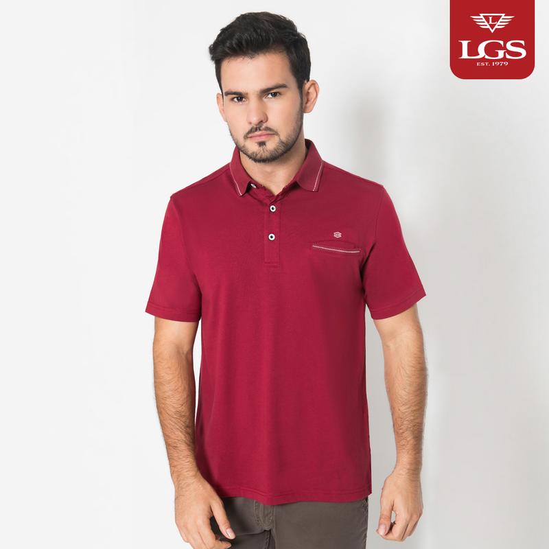 LGS - Kaos Polo Casual - Merah - Regular Fit - CTS.225.M2834.03.C 0