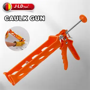 J.LD TOOL Dripless Caulking Gun 15:1 Rasio Dorong Alat Tembakan Lem Silicone PVC Lemtembak Mini Tembak Atap Cocok Untuk Lem Mini Dan Tembak Atap
