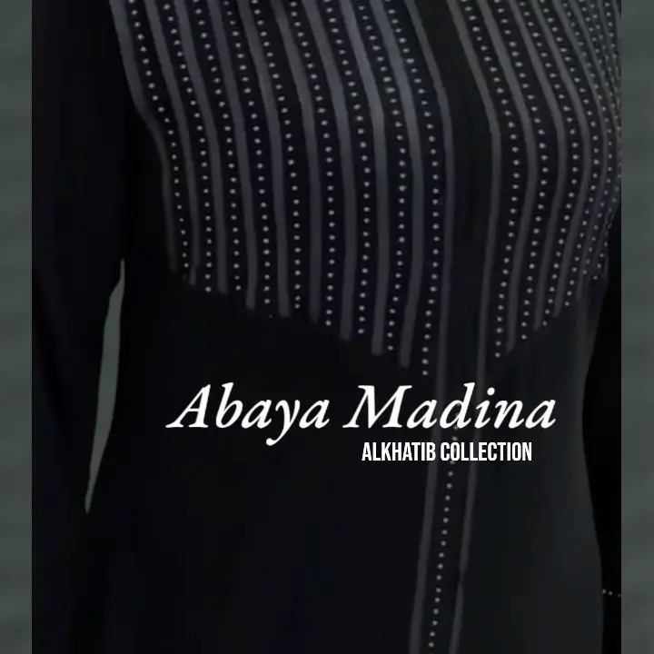 ABAYA HITAM MADINA BAHAN JETBLACK GRADE A READY SIZE S M L XL XXL ABAYA TERBARU KEKINIAN Muslim Wanita 3