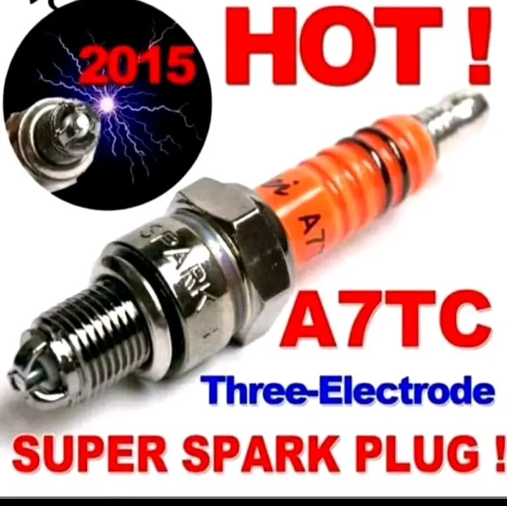 busi racing motor c7hsa kaki 3 busi grand, Jupiter,supra,mio,grand, smash, Shogun