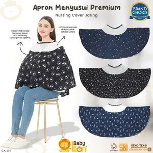 BABY LEON Cover Asi Ibu Menyusui Celemek Apron Menyusui Cover Stroller Nursing Cover Baby CA-J01