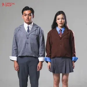 HAZEL Blazer Boxy Unisex Size M-XL ( Pria & Wanita )