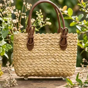 Tote Bag Anyaman Purun gigi haruan