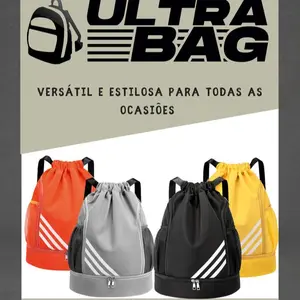 Tas Serut Olahraga & Outdoor Multi Fungsi Tas Fitnes Serba Guna Sepatu futsal tas basket olahraga