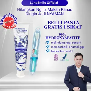 {READY STOK} BPOM Lunesmile Pasta Gigi Memutihkan Gigi / Membersihkan noda Gigi  / Melindungi Gigi Berlubang