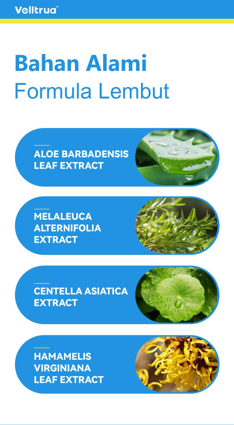 VELLTRUA Gel Penenang Kulit Gel Pengkondisi Kulit, Rawat Kulit Anda