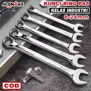 German tools Kunci Ring Pas 8-24mm wrench kunci pas Harga murah barang berkualitas Original NT62