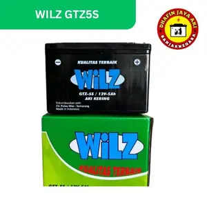 Aki Motor Murah Wilz full kering GTZ5/YTZ5 untuk Beat, Vario, Mio GT, Mio M3, Vixion, Megapro Monoshock, R15, dan Kendaraan Motorcycle Lainnya - Mesin