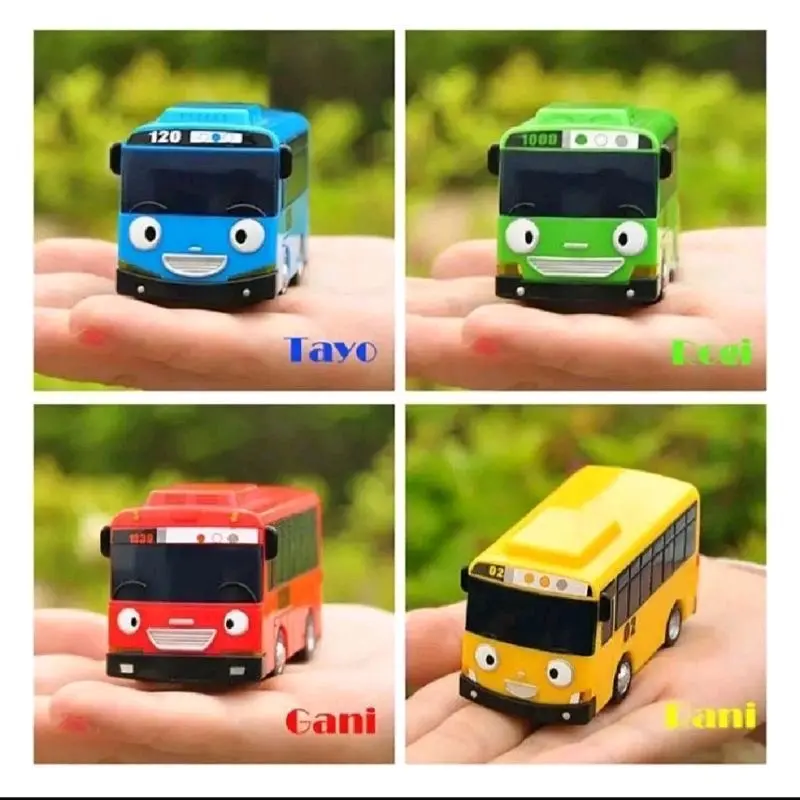 ￼MAINAN MOBIL MOBILAN BUS TAYO ISI 4 PCS
