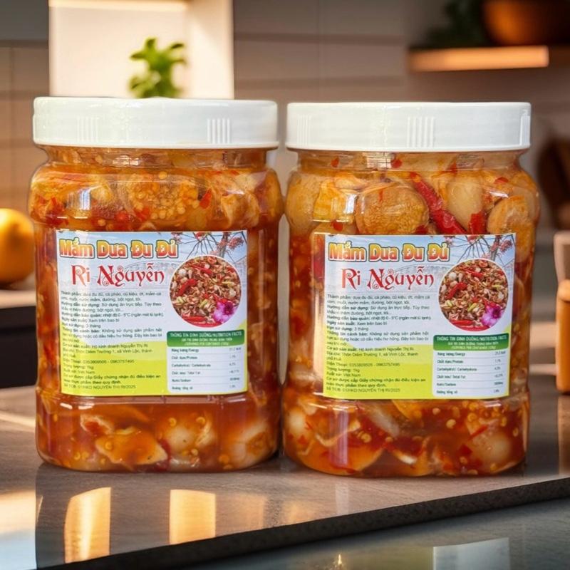 COMBO 2Kg Mắm Dưa Mã 2 Đu Đủ Chính Hiệu Huế Ri Nguyễn