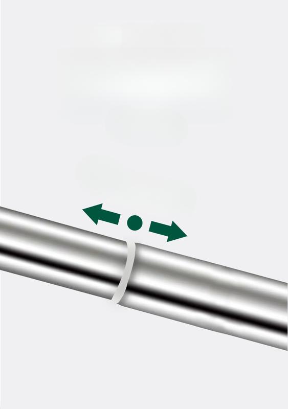 Product Introduction of Punch-Free Telescopic Rod Installation-Free Clothing Rod Stainless Steel 304 Pendant Bedroom Curtain Hanging Rod Shower Curtain Rod Rod Rod Jackstay 7