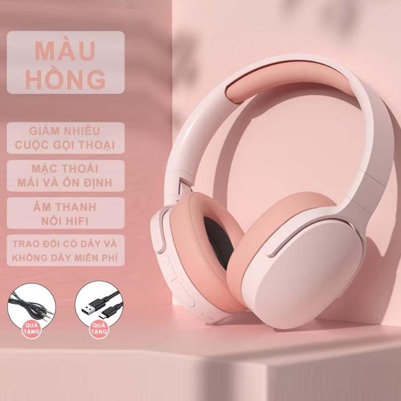 Tai Nghe Chụp Tai Bluetooth H9 Không Dây Âm Thanh HIFI 3D Có Mic Giảm Tiếng Ồn Cho Điện Thoại Nghe Nhạc Cực Hay BASS Siêu ẤM