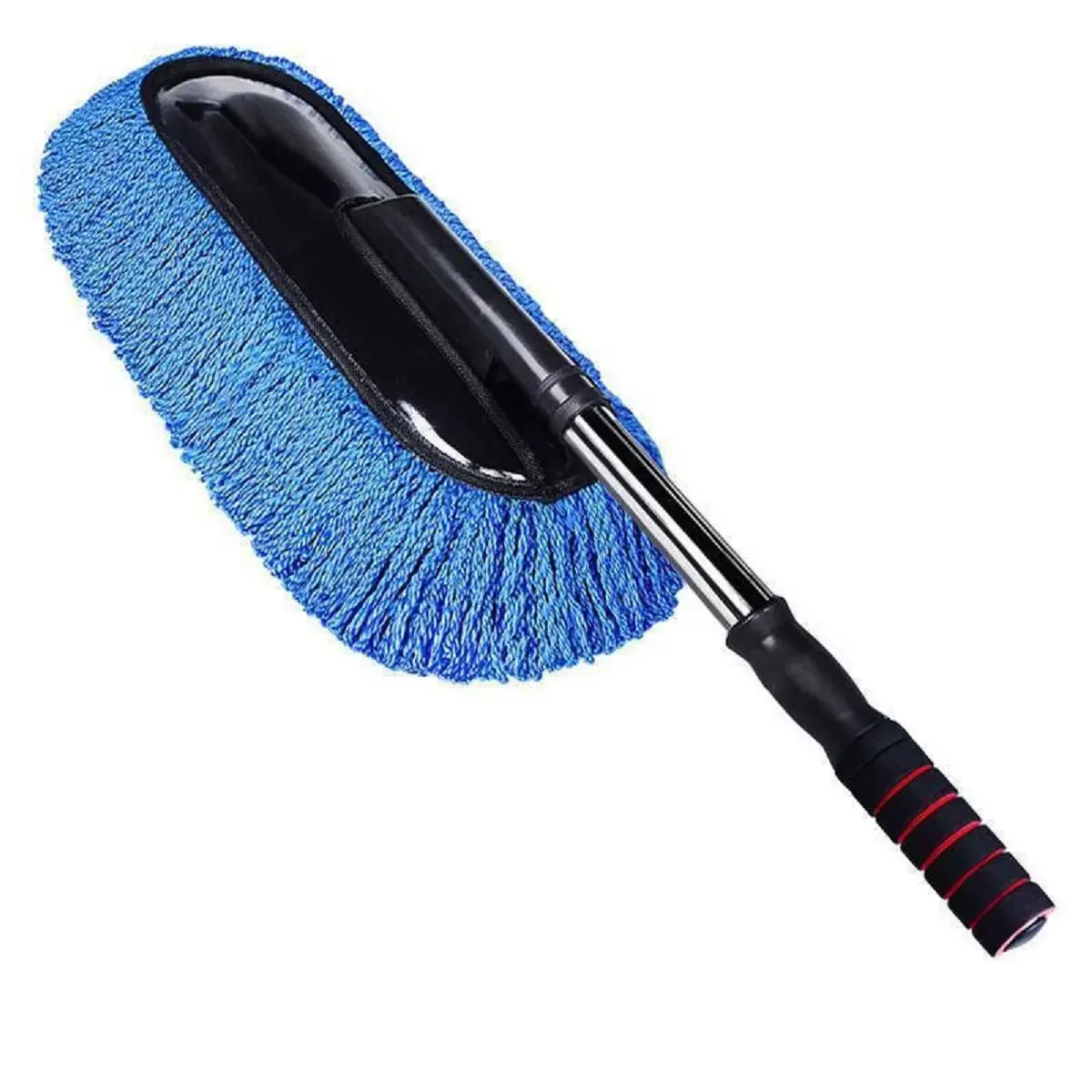 Car Accessories Telescopic Multi-purpose Tool Long Handle Duster Waxer Cleaning Multi-function Microfibre Car Window Dusting Brush foam  gun