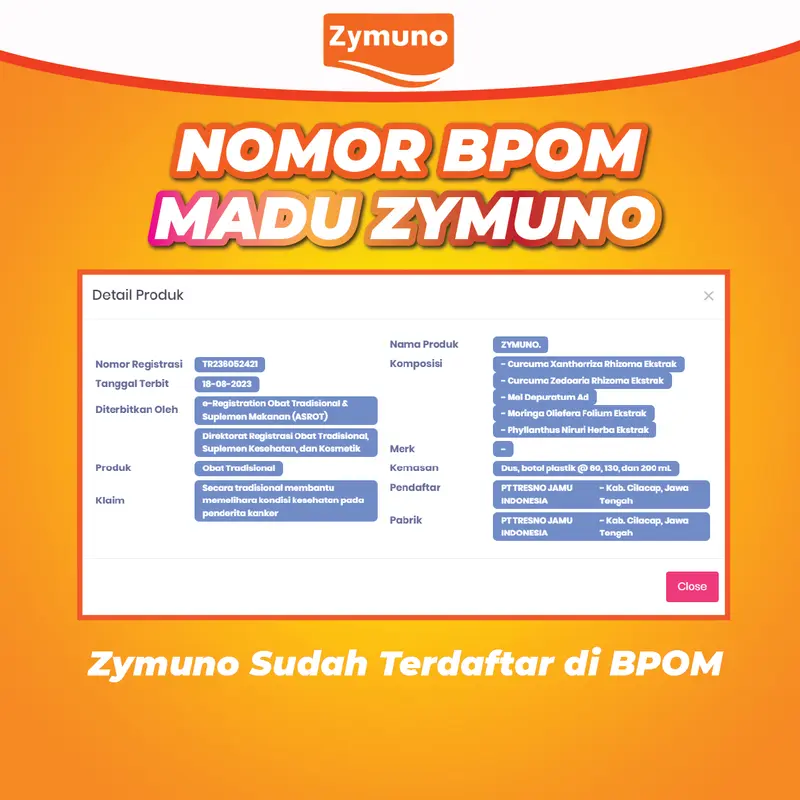 MADU ZYMUNO 100% ORIGINAL - PROMO 2 BOTOL LEBIH MURAH!! , HALAL, BPOM, GARANSI UANG KEMBALI - Honey Syrup 7