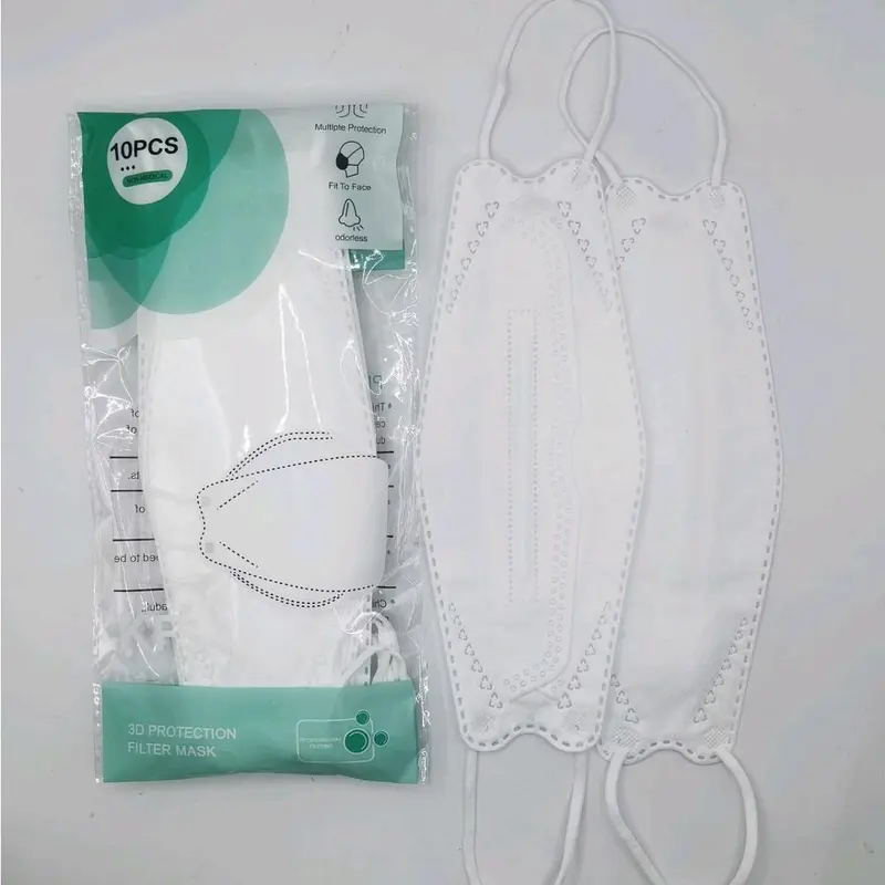 MASKER ORLEE KF94 4ply ORIGINAL 100% STANDAR KEMENKES  ALL WARNA 1pack isi 10pcs 5