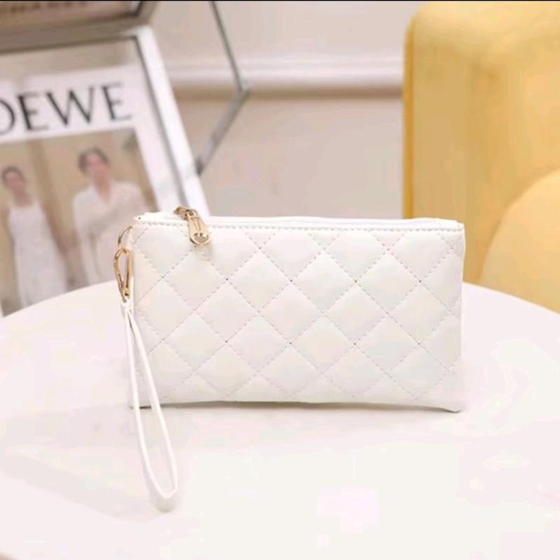 Dompet hp dan uang motif bordir tas tangan wanita terbaru wristlet gaya Korea 3