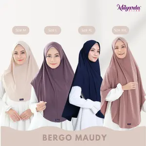 Milyarda Hijab Bergo Maudy Jilbab Instan Wanita  Syari Olahraga Sport Muslim  Kerudung Sporty Sekolah