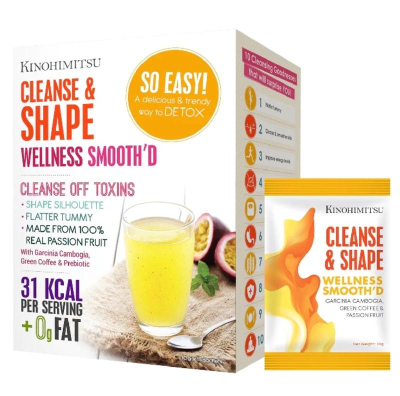 Kinohimitsu Wellness Smooth'D Cleanse & Shape Supplement Sachet ...