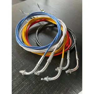 Kabel gas serat karbon panjang 220cm universal semua motor