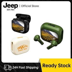 Alat Dengar Bluetooth, Jeep JP EW113, Skrin Sentuh Pintar, Wayarles, Pengurangan Bunyi Aktif, Dalam Telinga, Teknologi Lanjutan, Hayat Bateri Panjang, Kualiti Bunyi Tinggi