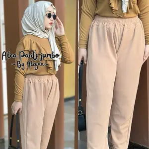 By Zayyenna - Alea Baggypants JUMBO BB 55-120kg / Baggypants Jumbo / Celana Kerja/ Celana Casual / Celana Formal