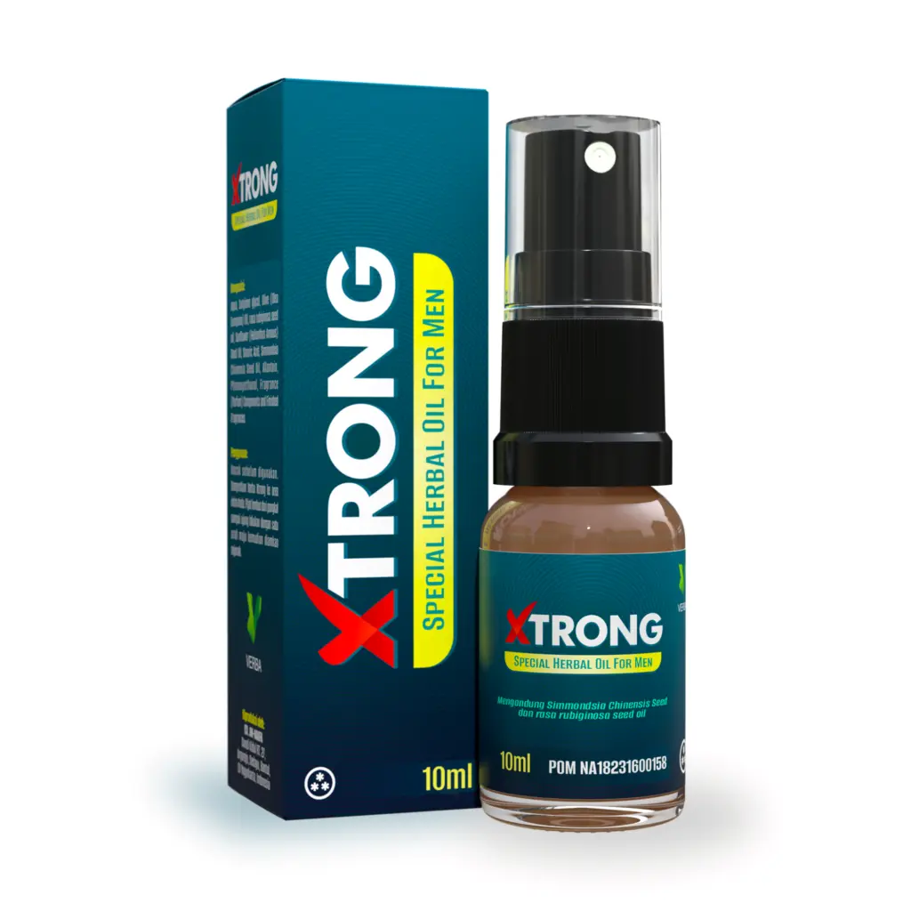 Xtrong original spray minyak pijat oles perawatan tubuh