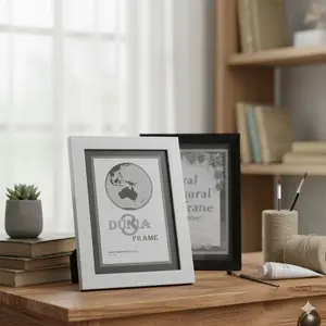FRAME FOTO / FIGURA / PIGURA / BINGKAI 8RP IJASAH 21X30 Dunia Frame Kaca