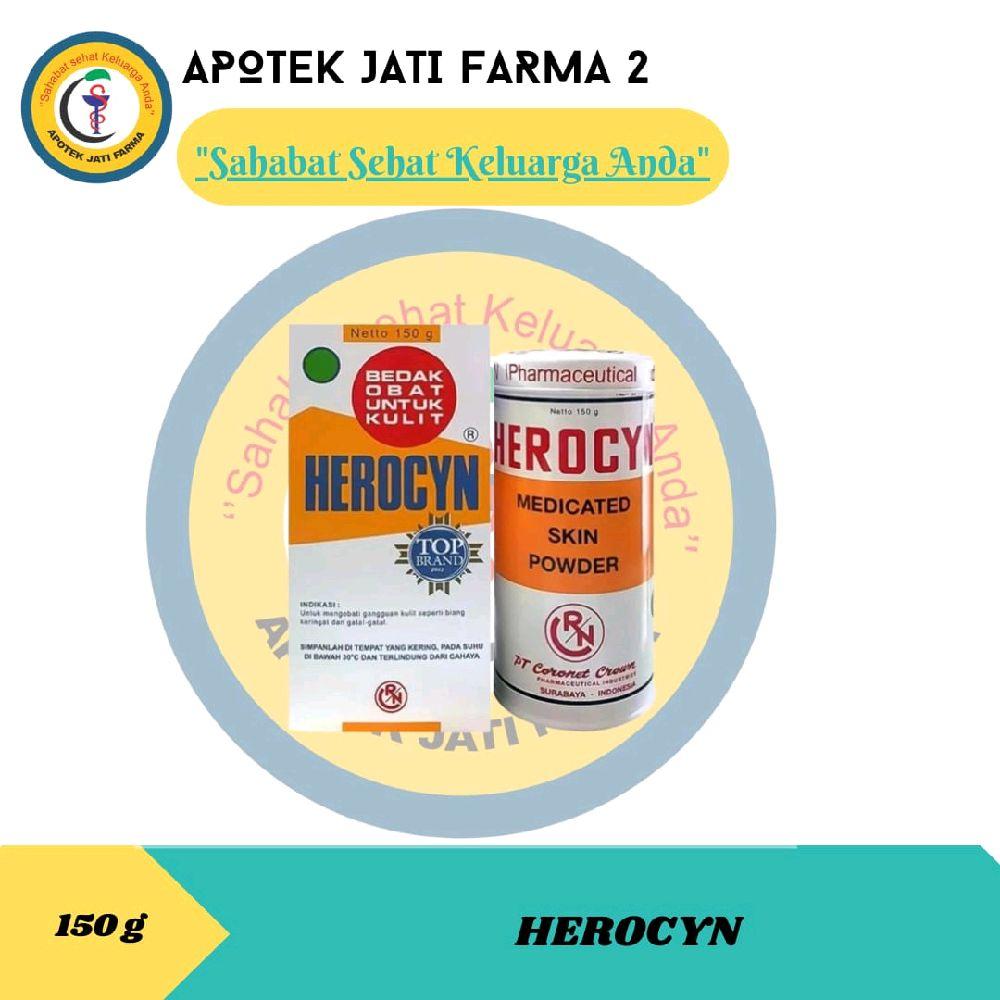 Herocyn Bedak Medicated Skin Powder 150g Apotek Jati Farma 2 Sababat Sehat Keluarga Anda
