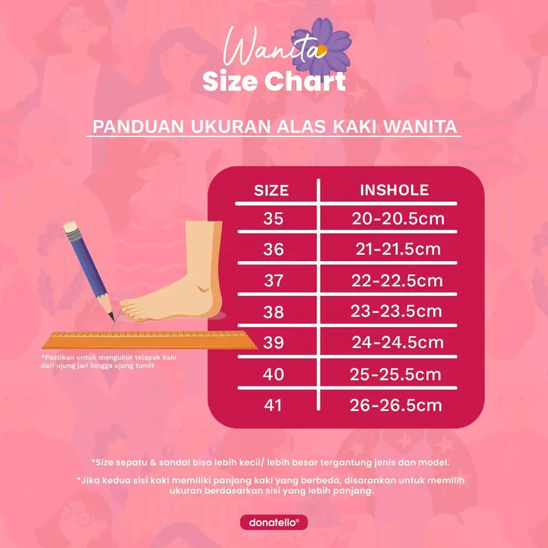 Donatello C17EH135 Slip On Wanita 8