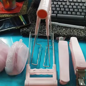YHOME Alat penjepit mangkok piring panci anti panas/Holder Panci Anti Panas/Sarung Tangan Silikon Anti Panas Y194