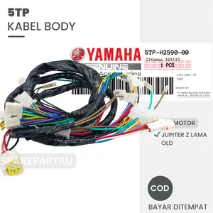 5TP KABEL BODY YAMAHA JUPITER Z, JUPITER LAMA/ ASSY/ BODI MOTOR/ WIRE HARNESS/ 2002-2005/ JAPAN