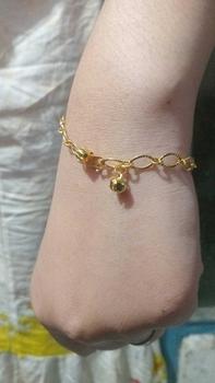 Product Review of gelang tangan rantai dewasa nori ukir krincing titanium motif from a**y 1