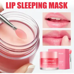 focallure lip mask Perawatan Malam Melembabkan & Menyamarkan Garis Halus
