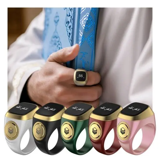 Zikr Ring Lite Smart Bluetooth Counter / Smart Digital Tasbih Ring Zikr1 Lite