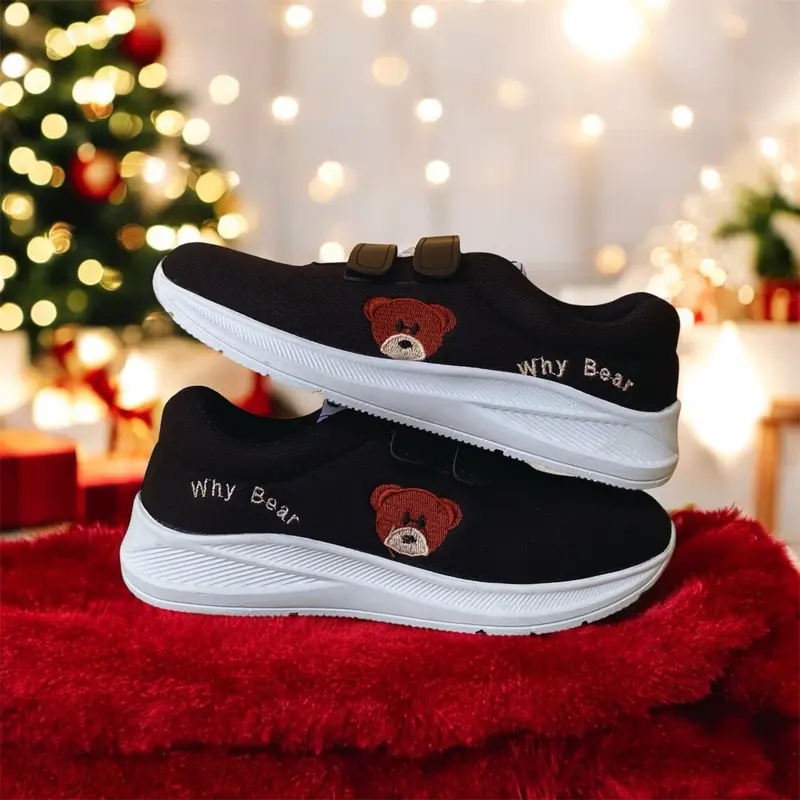 Sepatu Anak Why Bear Perempuan Size 27-38 | Sepatu Sneakers Umur 5-15 tahun Fashion 2