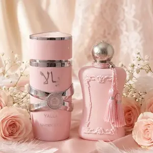 (LIVE DAPAT 2 PARFUM STATION) Maiden Anna Delina & yalla Parfum Elegan Wanita Malam Manis Mewah Tahan Lama BPOM 75ml & 100ml Aroma Oriental Rose & Gourmand Accord