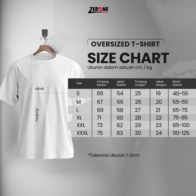 Product Introduction of Zerone T-Shirt JDM 1st Edition Putih Oversize Kaos Oblong Distro Lembut Baju Atasan Pendek Polos Pria Wanita Katun Combed Dewasa Surfing Sablon Cowok 0