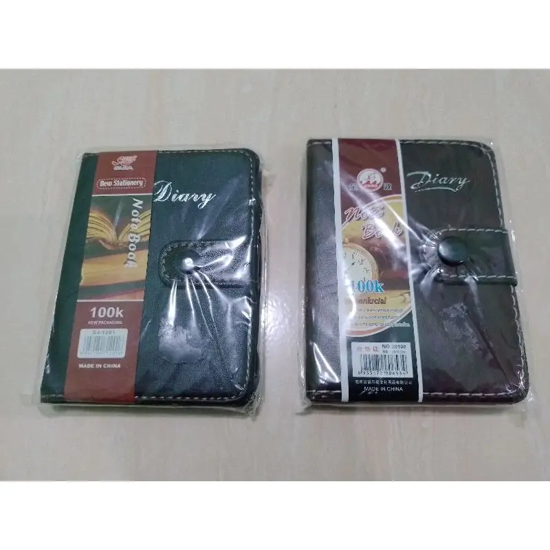 Notebook Kancing Kecil + Bonus Pulpen 2