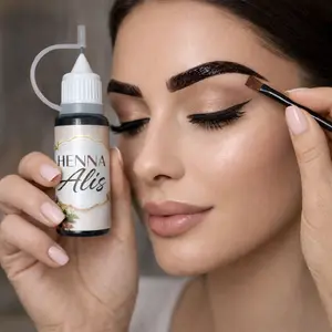 Henna Alis Halal Tahan 3-5 Hari - Produk Kecantikan Alami untuk Alis yang Cantik dan Tahan Lama