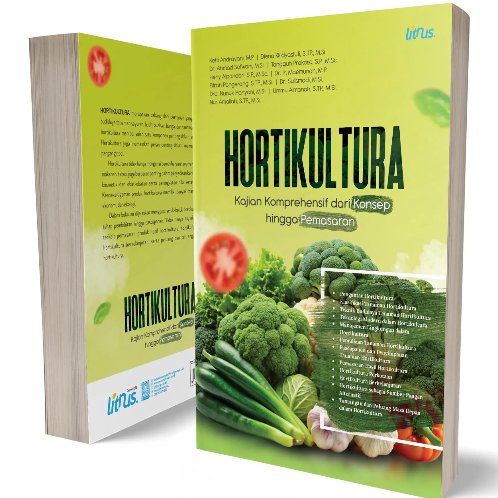 Hortikultura Kajian Komprehensif dari Konsep hingga Pemasaran - Ketti Andrayani, dkk - LN