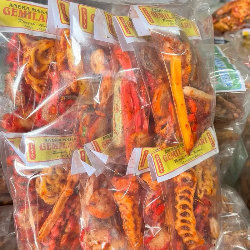 SEBLAK MIX KEMASAN 1000 isi 12 pcs {gemilang sari snack }