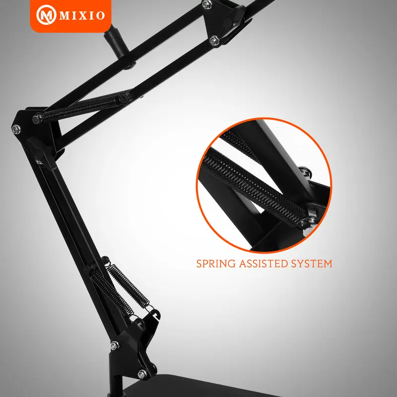 MIXIO S98 2 in 1 Lazypod Stand Holder Hp Arm Stand 4